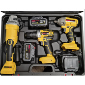 Набір гайковерт шуруповерт болгарка 25 В Boxer BX-189 набір акумуляторного інструменту. Зображення №2