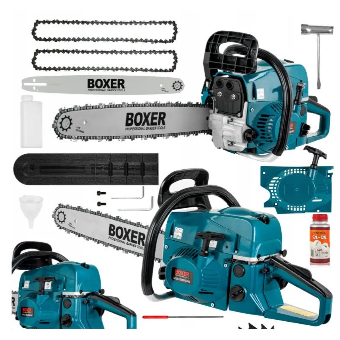 Бензопила для саду 5,9 кВт, 45 см Boxer BX-104 професійна Бензопила для саду 5,9 кВт, 45 см Boxer BX-104 професійна