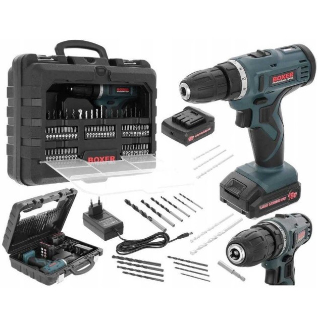 Портативний акумуляторний шуруповерт Boxer BX-175 18В Портативний акумуляторний шуруповерт Boxer BX-175 18В
