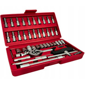 Набор торцевых ключей с трещотками 46 шт. Champion CP-248 ключи и наборы торцевых головок. Изображение №3