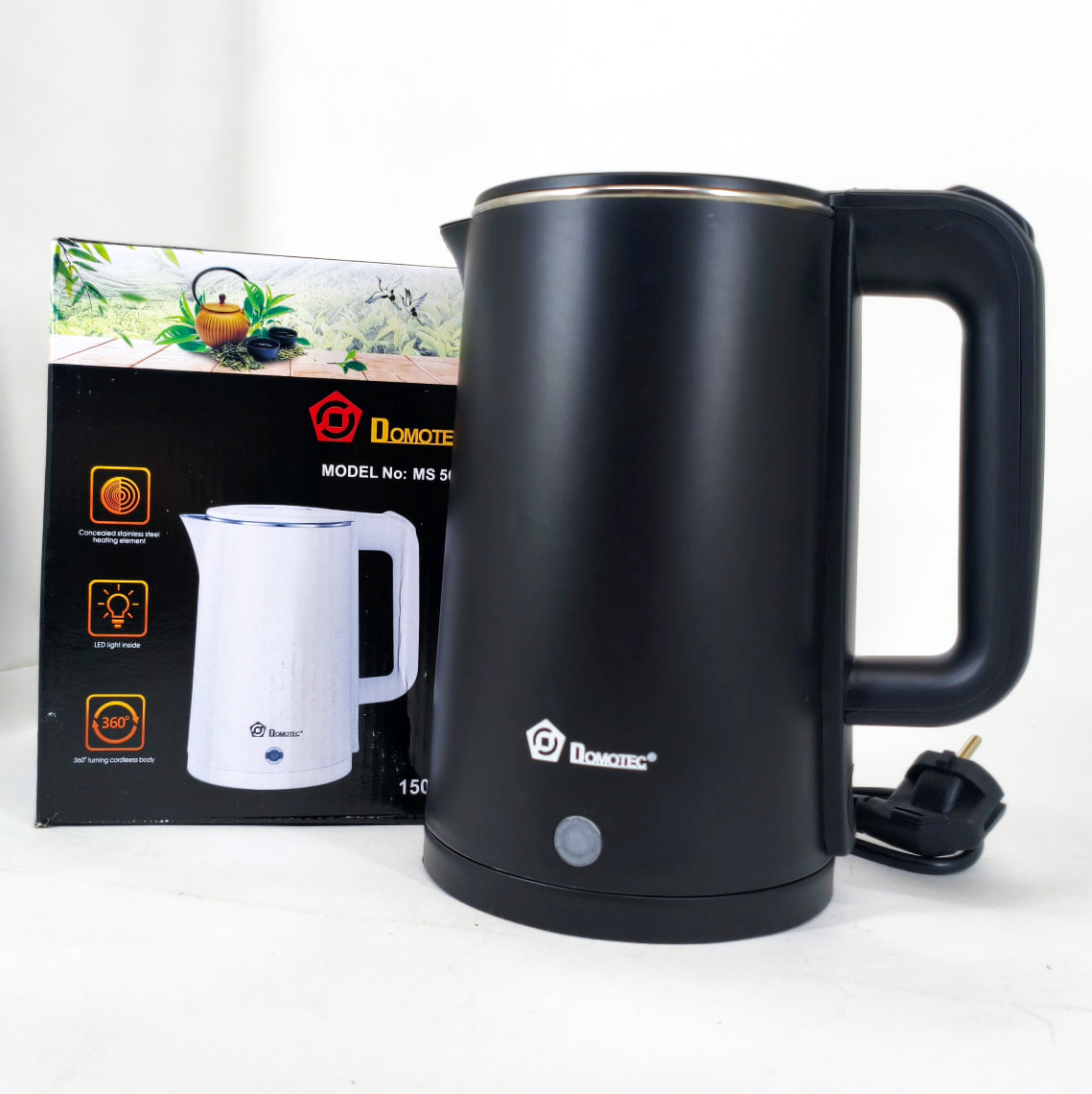 Электрочайник Domotec MS-5028 1.8л 1800Вт Электрочайник Domotec MS-5028 1.8л 1800Вт