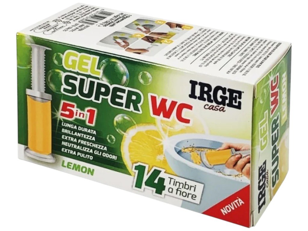Гель-стікер для унітазу IRGE Lemon Гель-стікер для унітазу IRGE Lemon