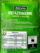 Фісташки чищені солені Алесто Alesto 100g 20шт/ящ. Зображення №2
