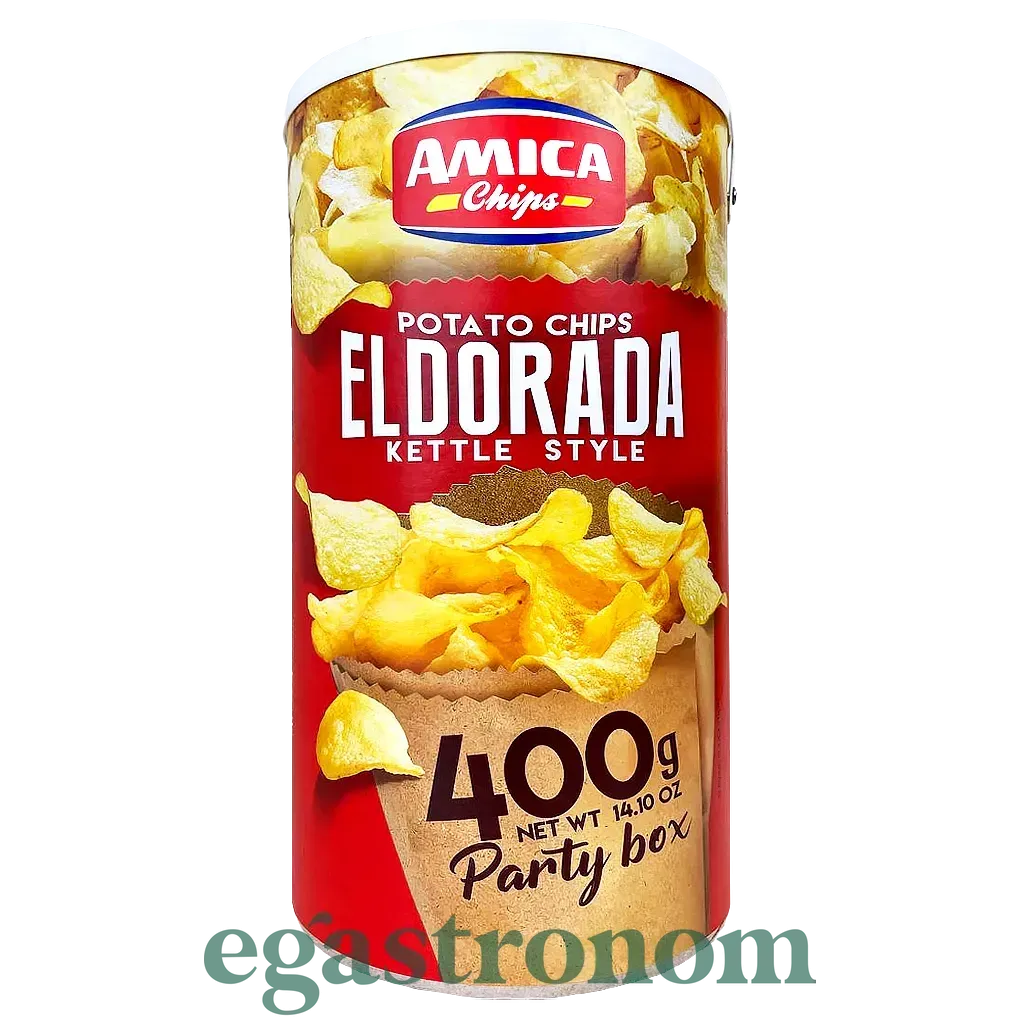 Чипси традиційні Аміка Amica tradizionale 400g 6шт/ящ Чипси традиційні Аміка Amica tradizionale 400g 6шт/ящ