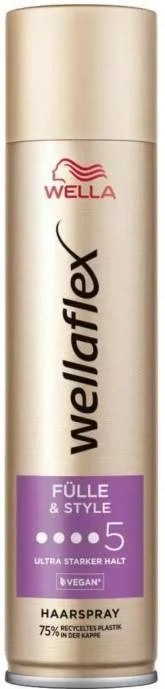 Лак для волосся Wellaflex Fulle & Style 5 250 мл Лак для волосся Wellaflex Fulle & Style 5 250 мл