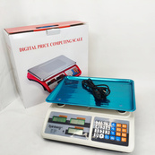 Ваги торговельні електронні акумуляторні Rainberg RB-311 до 55 кг з лічильником ціни 2 дисплеї. Зображення №5