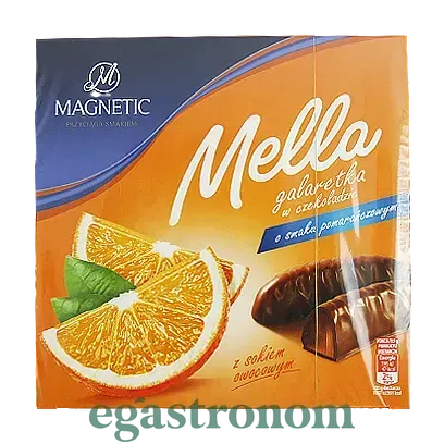 Цукерки Магнетік Мелла галеретка з апельсином Magnetic Mella 190g 24шт/ящ Цукерки Магнетік Мелла галеретка з апельсином Magnetic Mella 190g 24шт/ящ