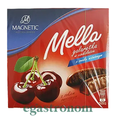 Цукерки галеретка з вишнею Магнетік Мелла Magnetic Mella 190g 24шт/ящ Цукерки галеретка з вишнею Магнетік Мелла Magnetic Mella 190g 24шт/ящ