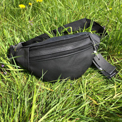 Бананка з натуральної шкіри, сумка чоловіча-жіноча барсетка чорна сумочка. Зображення №22 Бананка з натуральної шкіри, сумка чоловіча-жіноча барсетка чорна сумочка. Зображення №22