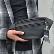 Бананка з натуральної шкіри, сумка чоловіча-жіноча барсетка чорна сумочка. Зображення №28 Бананка з натуральної шкіри, сумка чоловіча-жіноча барсетка чорна сумочка. Зображення №28