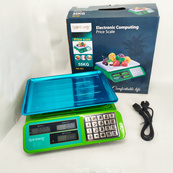 Ваги торговельні Rainberg RB-303 електронні з металевою платформою до 55 кг.. Зображення №2