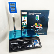 Торговые весы со стойкой Rainberg RB-304 для магазина до 50 кг. Изображение №4