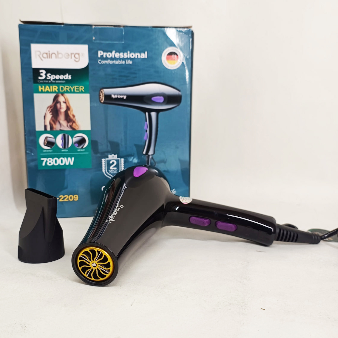 Фен Rainberg RB-2209 7800Вт Фен Rainberg RB-2209 7800Вт