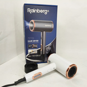 Фен стайлер Rainberg RB-2260 для волос 3 скорости 3 режима температуры Ионизация 1500Вт White. Изображение №9