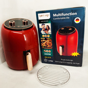 Електро Фритюрниця безмасляна Rainberg RB-2318 3800 Вт зі знімним кошиком 8.5л до 30 хв Red. Зображення №2