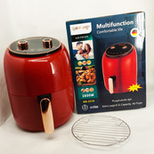 Електро Фритюрниця безмасляна Rainberg RB-2318 3800 Вт зі знімним кошиком 8.5л до 30 хв Red. Зображення №4