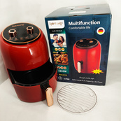 Електро Фритюрниця безмасляна Rainberg RB-2318 3800 Вт зі знімним кошиком 8.5л до 30 хв Red. Зображення №5