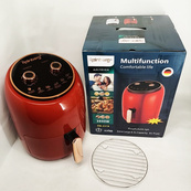 Електро Фритюрниця безмасляна Rainberg RB-2318 3800 Вт зі знімним кошиком 8.5л до 30 хв Red. Зображення №6