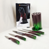 Набор ножей Edenberg EB-11022, 6 предметов Brown. Изображение №2