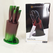 Набор ножей Edenberg EB-11022, 6 предметов Brown. Изображение №4