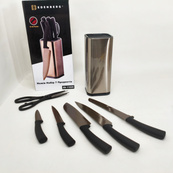 Набір кухонних ножів Edenberg EB-11026, 7 предметів Gray. Зображення №2