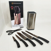 Набір кухонних ножів Edenberg EB-11026, 7 предметів Gray. Зображення №4