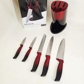 Набір ножів Edenberg EB-11022, 6 предметів Red. Зображення №6 Набір ножів Edenberg EB-11022, 6 предметів Red. Зображення №6