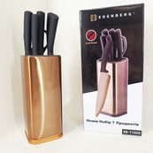Набор кухонных ножей Edenberg EB-11026, 7 предметов Brown. Изображение №5