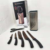 Набір кухонних ножів Edenberg EB-11026, 7 предметів Gray. Зображення №6