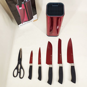 Набор ножей Edenberg EB-11027 7 предметов Red. Изображение №2