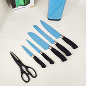 Набір ножів Edenberg EB-11027 7 предметів Blue. Зображення №2