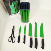 Набор ножей Edenberg EB-11027 7 предметов Green. Изображение №5