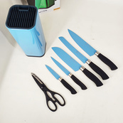 Набір ножів Edenberg EB-11027 7 предметів Blue. Зображення №7