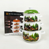 Набір каструль Edenberg EB-1889 6 предметів. Зображення №3