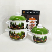 Набір каструль Edenberg EB-1889 6 предметів. Зображення №6