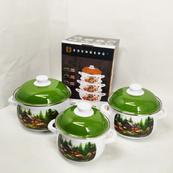 Набір каструль Edenberg EB-1889 6 предметів. Зображення №7