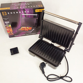 Гриль тостер Edenberg EB-64466 1000Вт електричний притискний контактний. Зображення №4