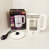 Чайник стеклянный электрический Edenberg EB-83558 1500Вт Электрочайник с подсветкой 2л White. Изображение №2