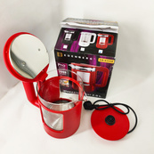 Чайник скляний електричний Edenberg EB-83558 1500Вт Електрочайник із підсвічуванням 2л Red. Зображення №4