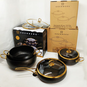 Набор кастрюль Edenberg EB-12927 из высококачественного алюминия с мраморным покрытием 8 предметов. Изображение №3 Набор кастрюль Edenberg EB-12927 из высококачественного алюминия с мраморным покрытием 8 предметов. Изображение №3