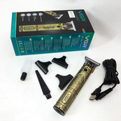 Машинка для стрижки мужская VGR V-085 Электробритва с насадками для бороды Окантовочная машинка. Изображение №2