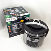 Мультиварка пароварка Rainberg RB-6209 45 программ 6л 1000W, Сенсорная мультиварка рисоварка. Изображение №3