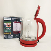 Електрочайник Rainberg RB-2218 3200 Вт 2л Red. Зображення №2