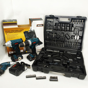 Набір акумуляторних інструментів 24 В Boxer SR-033 набір гайковерт шуруповерт викрутка. Зображення №3