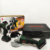 Набор шуруповертов болгарка 7000 об/мин, Boxer SR-016 набор аккумуляторного инструмента. Изображение №2 Набор шуруповертов болгарка 7000 об/мин, Boxer SR-016 набор аккумуляторного инструмента. Изображение №2