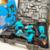 Набор гайковертов шуруповертов перфоратор 48 В Boxer BX-187G набор аккумуляторного инструмента. Изображение №3 Набор гайковертов шуруповертов перфоратор 48 В Boxer BX-187G набор аккумуляторного инструмента. Изображение №3