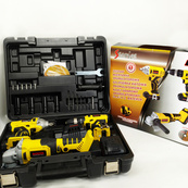 Набір гайковерт шуруповерт болгарка 24,4 В Boxer SR-028 набір акумуляторного інструменту. Зображення №4 Набір гайковерт шуруповерт болгарка 24,4 В Boxer SR-028 набір акумуляторного інструменту. Зображення №4