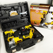 Набір гайковерт шуруповерт болгарка 24,4 В Boxer SR-028 набір акумуляторного інструменту. Зображення №6 Набір гайковерт шуруповерт болгарка 24,4 В Boxer SR-028 набір акумуляторного інструменту. Зображення №6