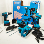 Набор гайковертов шуруповертов перфоратор 48 В Boxer BX-187G набор аккумуляторного инструмента. Изображение №7 Набор гайковертов шуруповертов перфоратор 48 В Boxer BX-187G набор аккумуляторного инструмента. Изображение №7