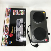 Електроплита Domotec MS-5822 2 диски 2000 Вт, плита електрична переносна двоконфоркова настільна. Зображення №8